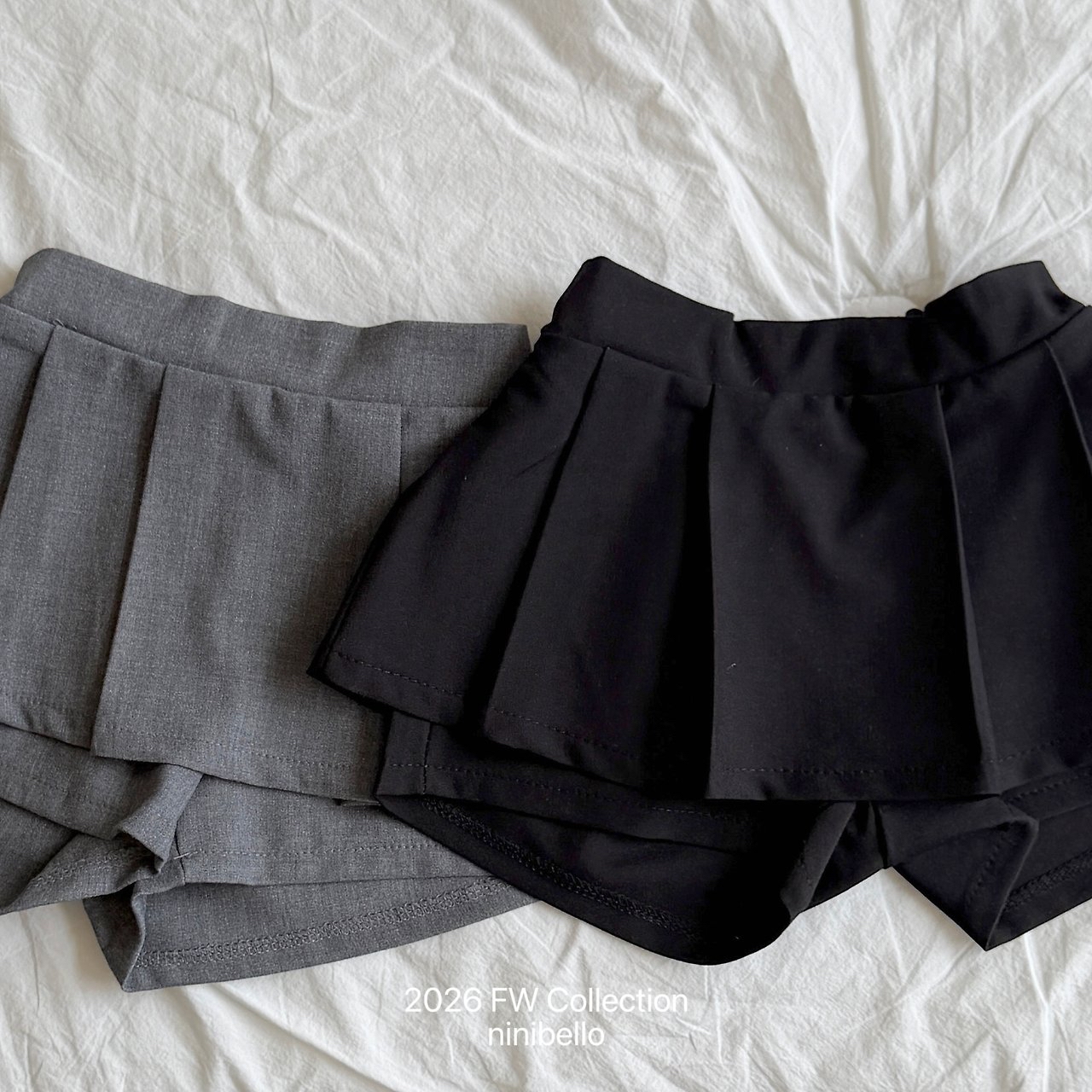 Ninibello | Rosé Pleated Skirt 