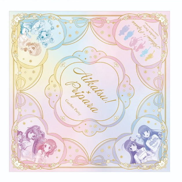 星夢學園 Aikatsu!×星光樂園PriPara POP UP SHOP 絲巾 Garden Party #P-AKG0280 (PRE-ORDER) [2026/04]