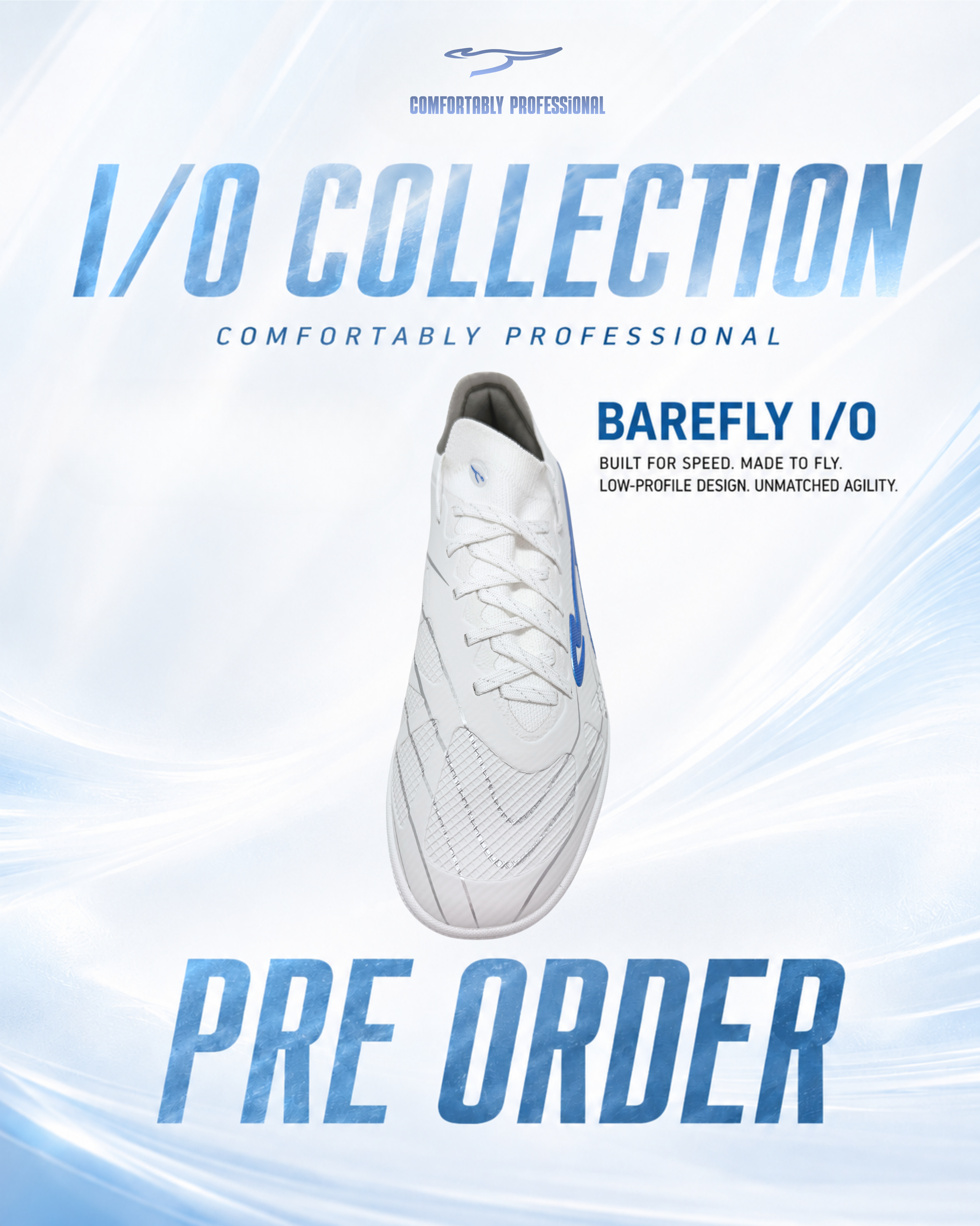  (預售 Pre Order) CADDY BAREFLY I/O 平底足球鞋｜Regular及Wide楦｜香港街場適用 | 平底BOOT