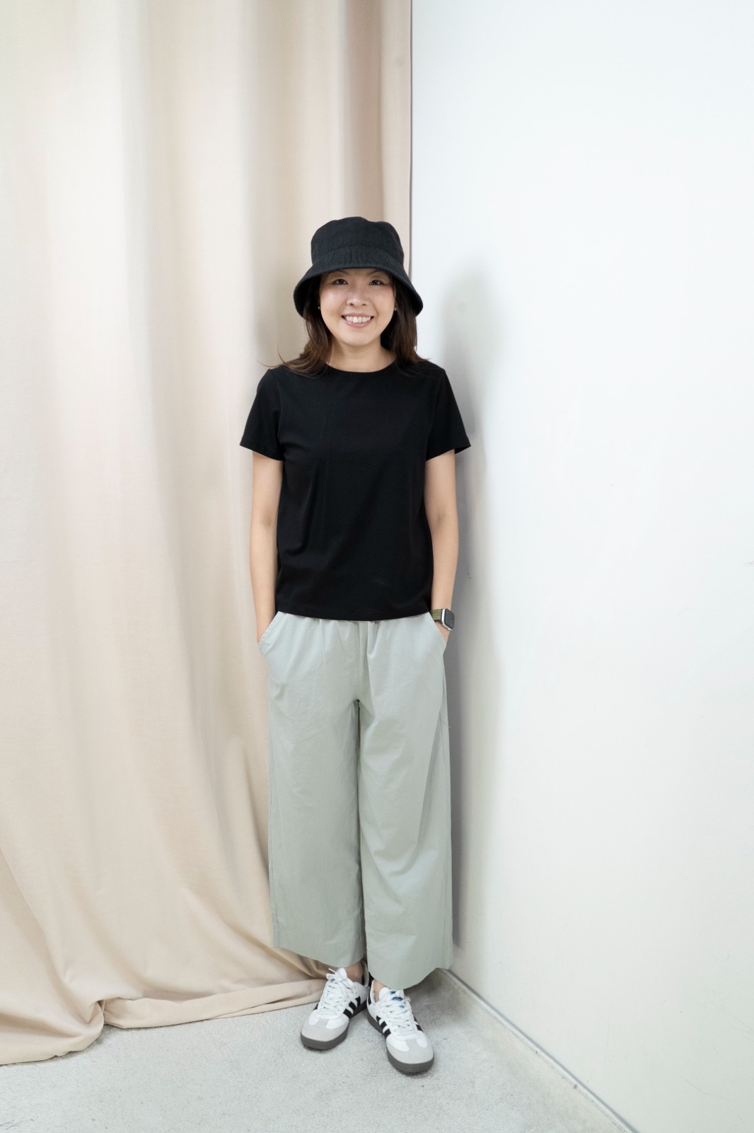 顯瘦涼爽Tee（黑色）
