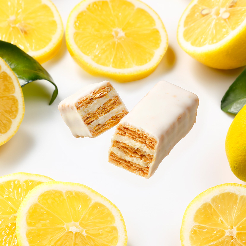 四月連線貨品 - 日本Francais 季節限定苺果/檸檬千層酥 5入