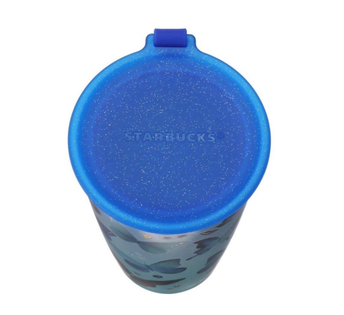 日本Starbucks限定 藍蝴蝶造型保溫杯 355ml