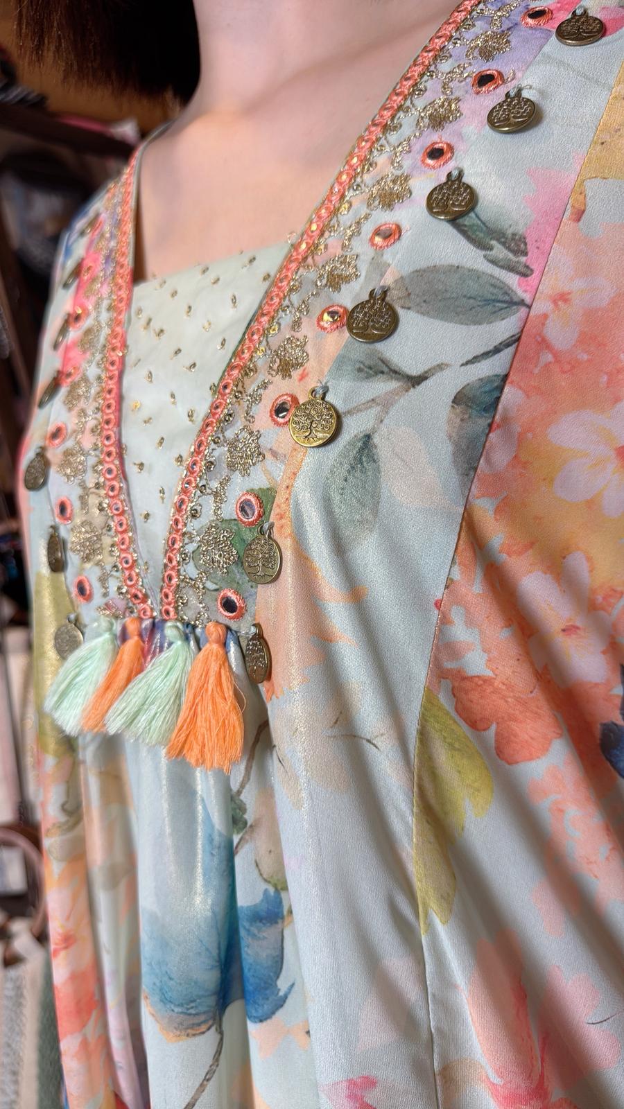 Watercolor Silky Floral OP #1410