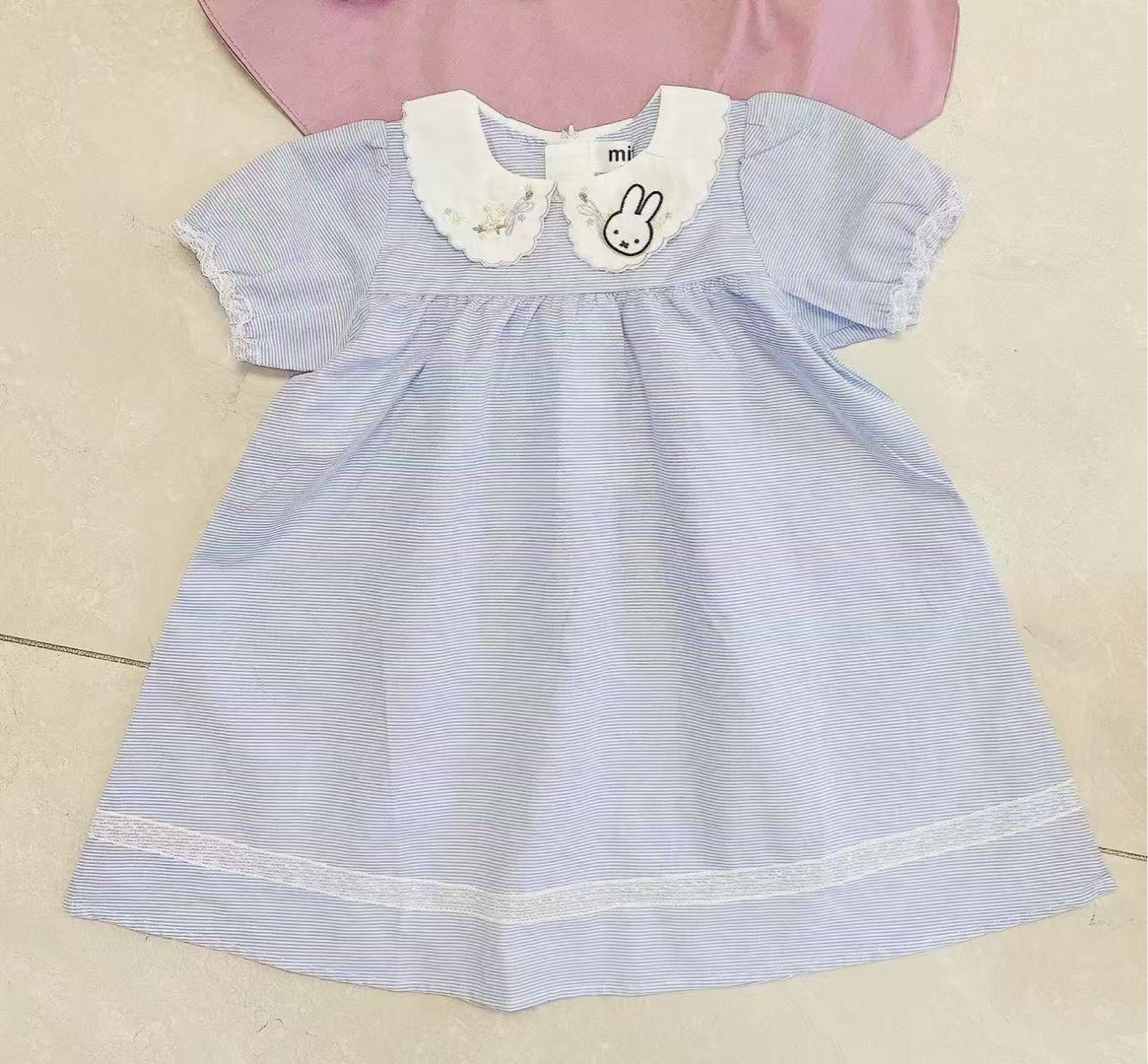 A0107 Miffy藍色連身裙