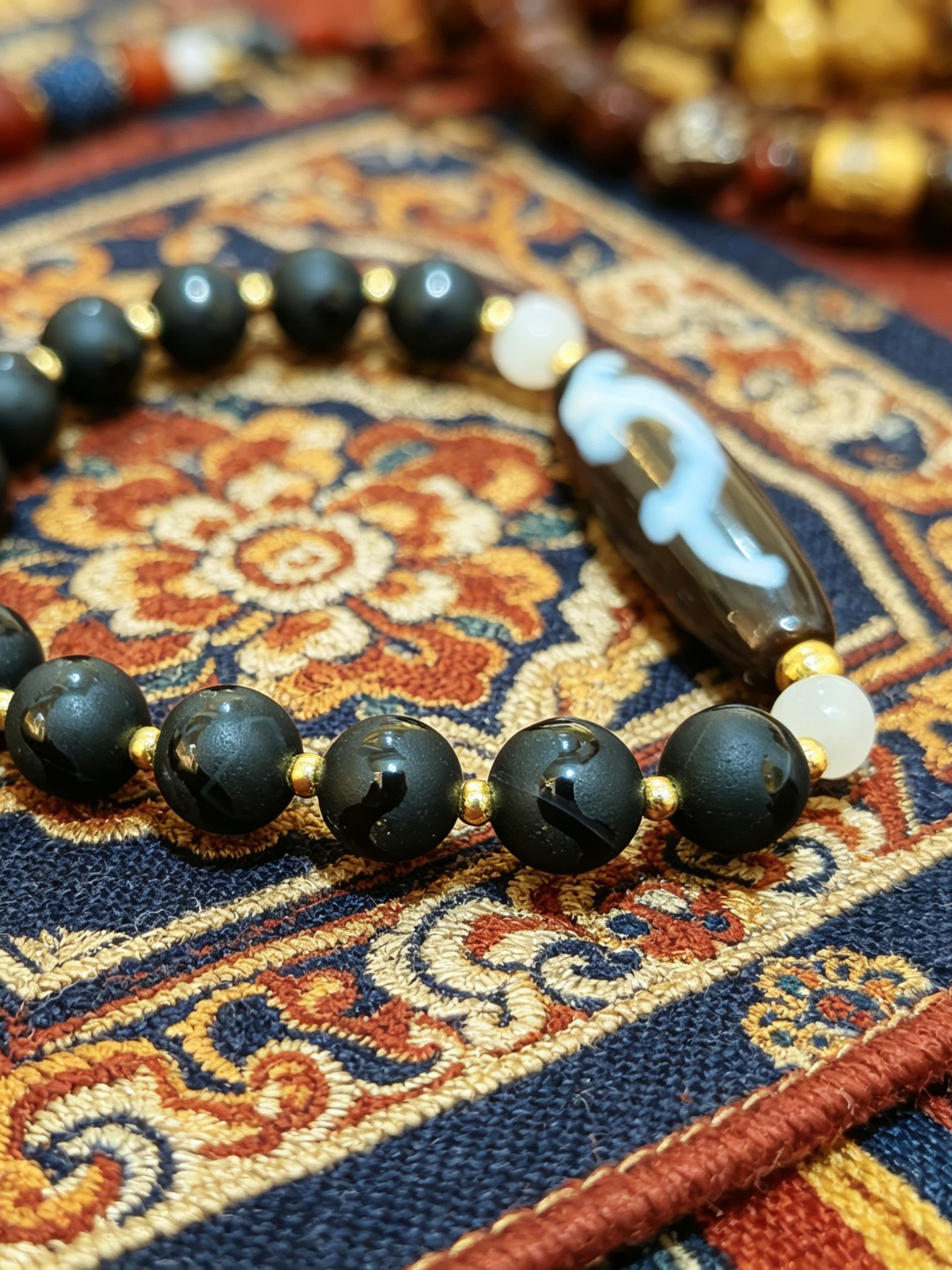 「藍沁如意天珠」26048