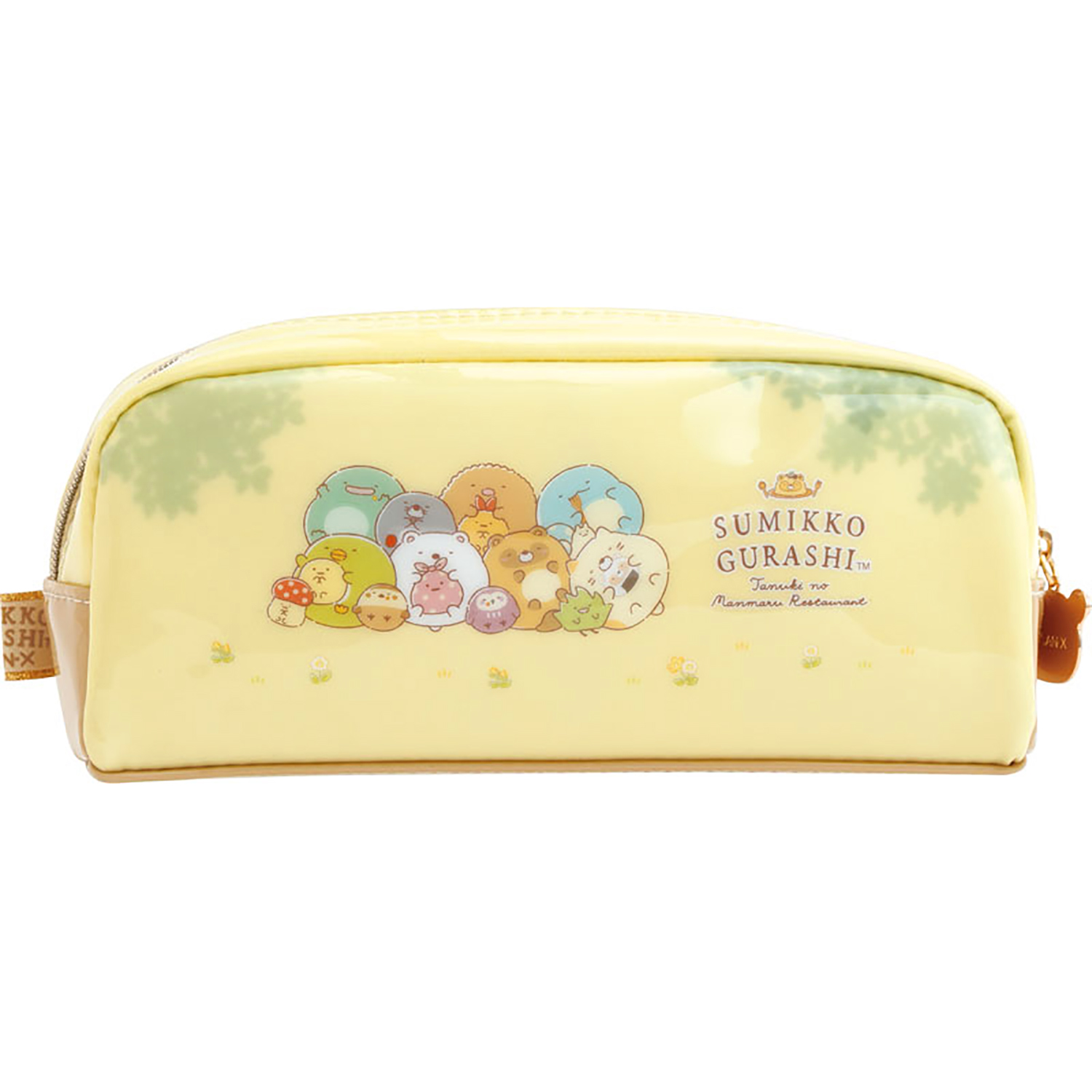 角落生物 - 狸貓餐廳系列筆袋 (米黃色餐桌款)