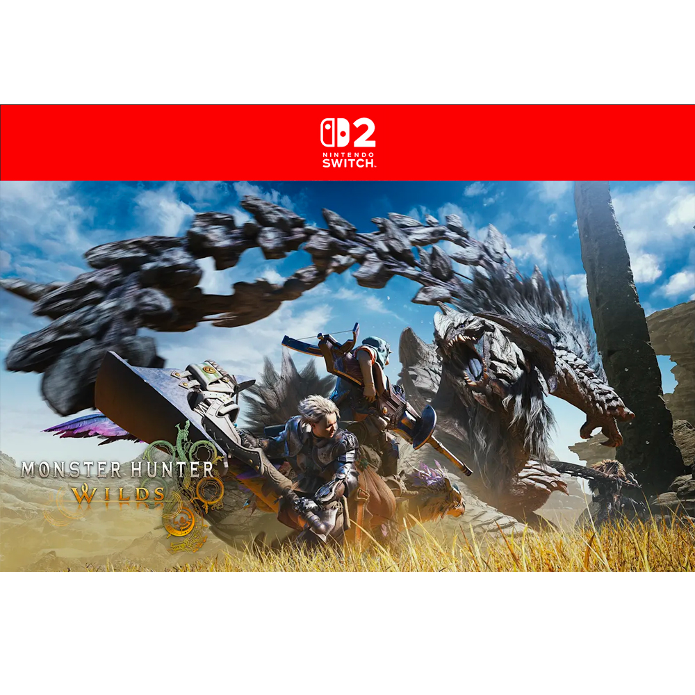 【預訂】Monster Hunter Wilds（鑰匙卡）｜Nintendo Switch 2