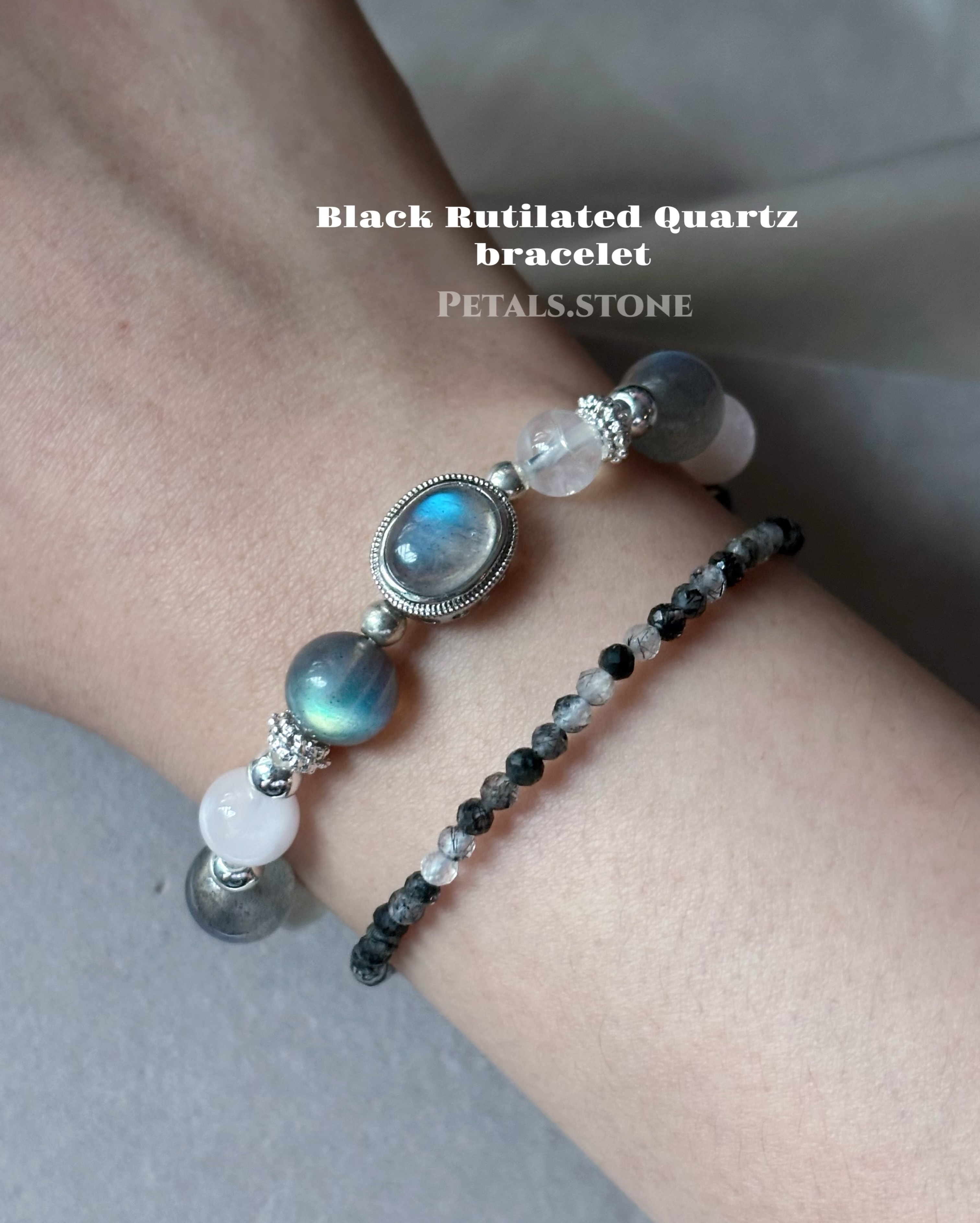 🖤Black Rutilated Quartz |  黑髮晶