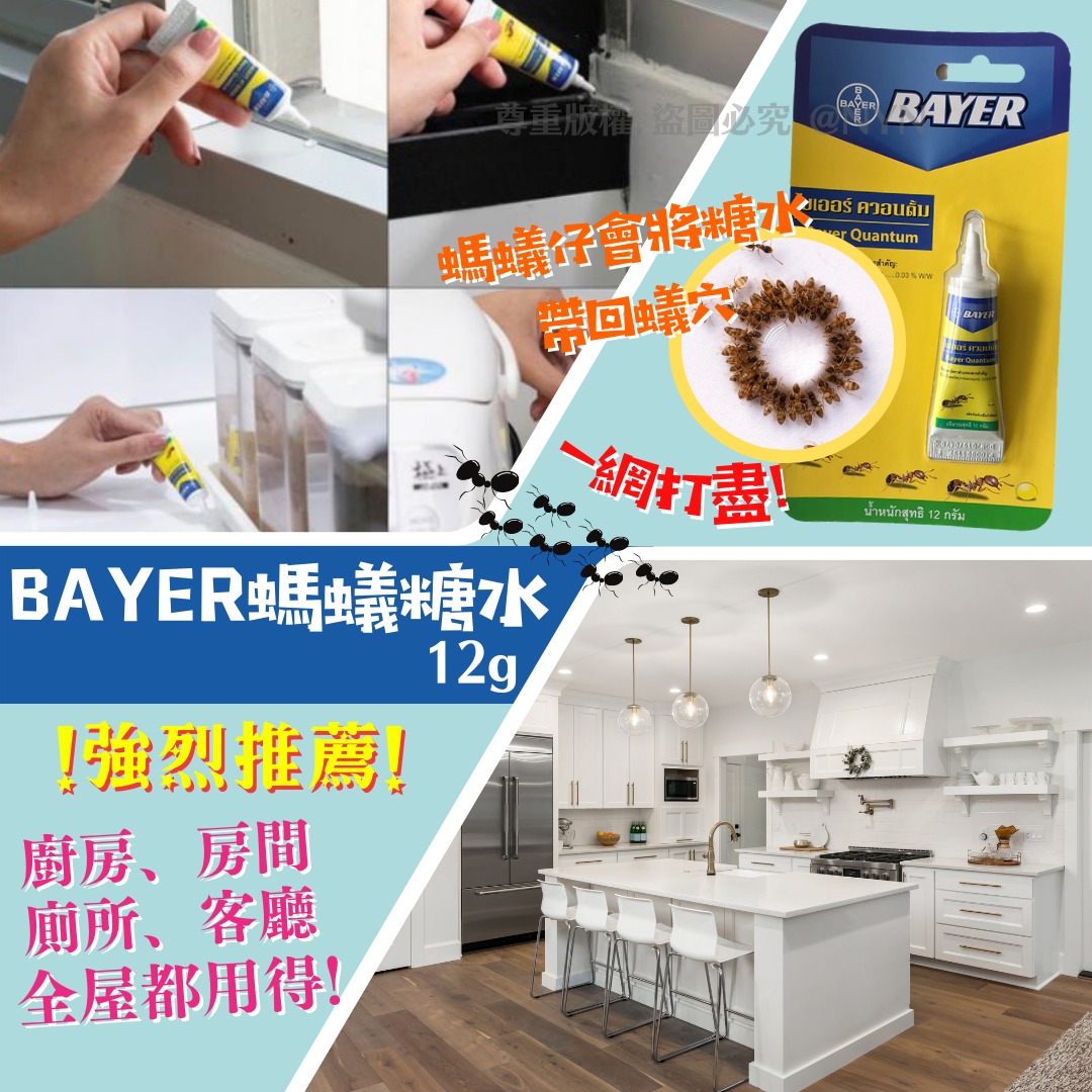 【預訂】泰國 BAYER 超有效螞蟻糖水 12g