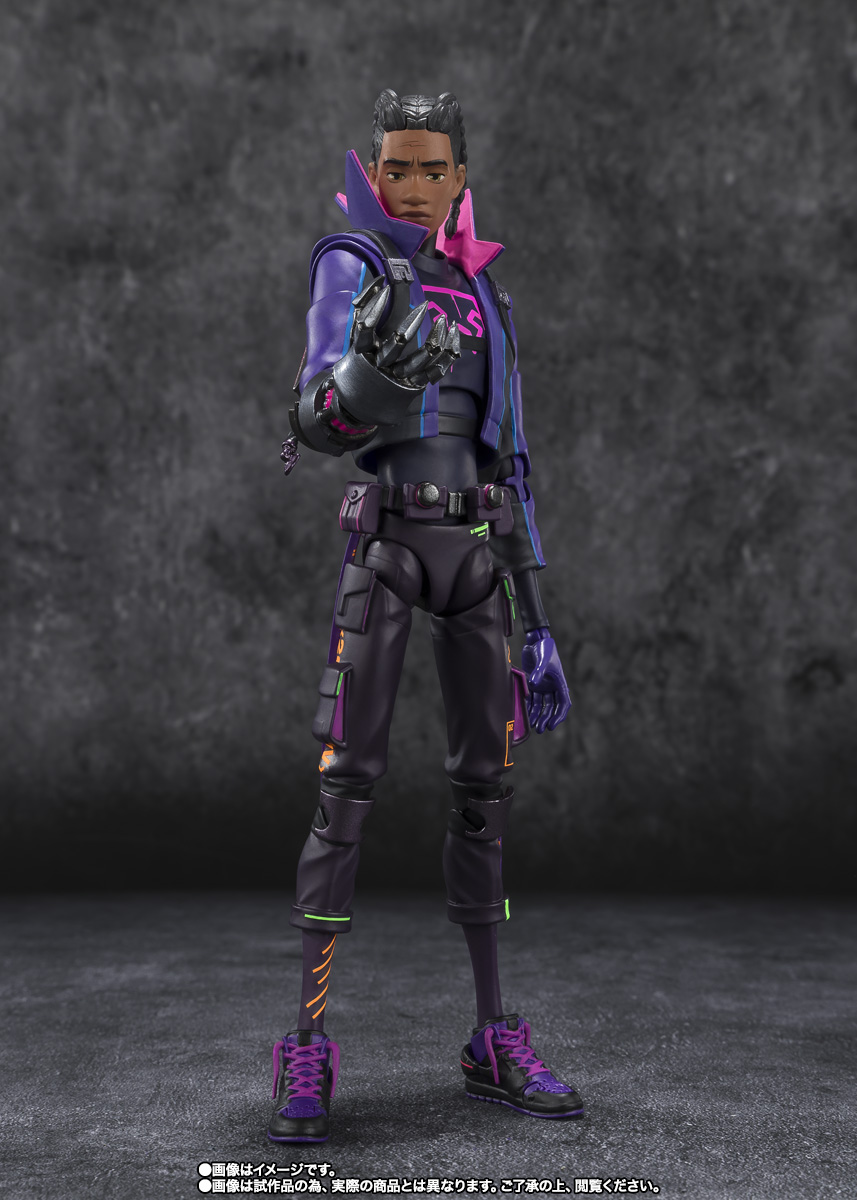 SHF Marvel Across Spiderverse Miles G Morales Prowler