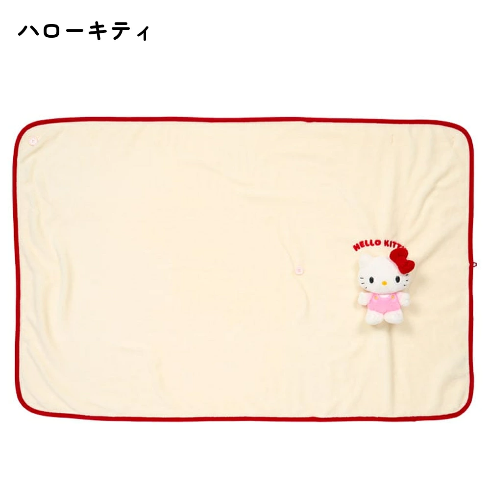 🆕【⭐訂購⭐】 🇯🇵日本直送 🌀#Sanrio 可愛 2用 絨毛毯 / 披肩［7款選］🌀 [PLJD-0286] [261113]