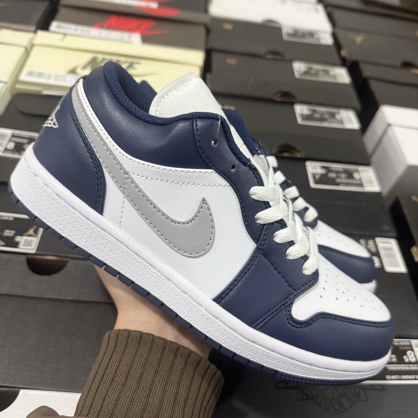 Nike Air Jordan 1 Low“Midnight Navy”553558-141