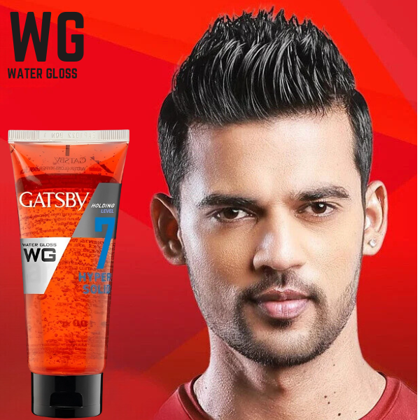 Gatsby Water Gloss Tube / Gel Rambut - 100g /  HYPER SOLID