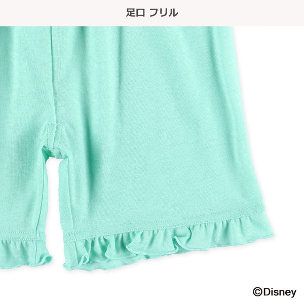 🇯🇵預訂 日本直送🇯🇵清爽材質美人魚印花荷葉邊短袖家居服上下套裝