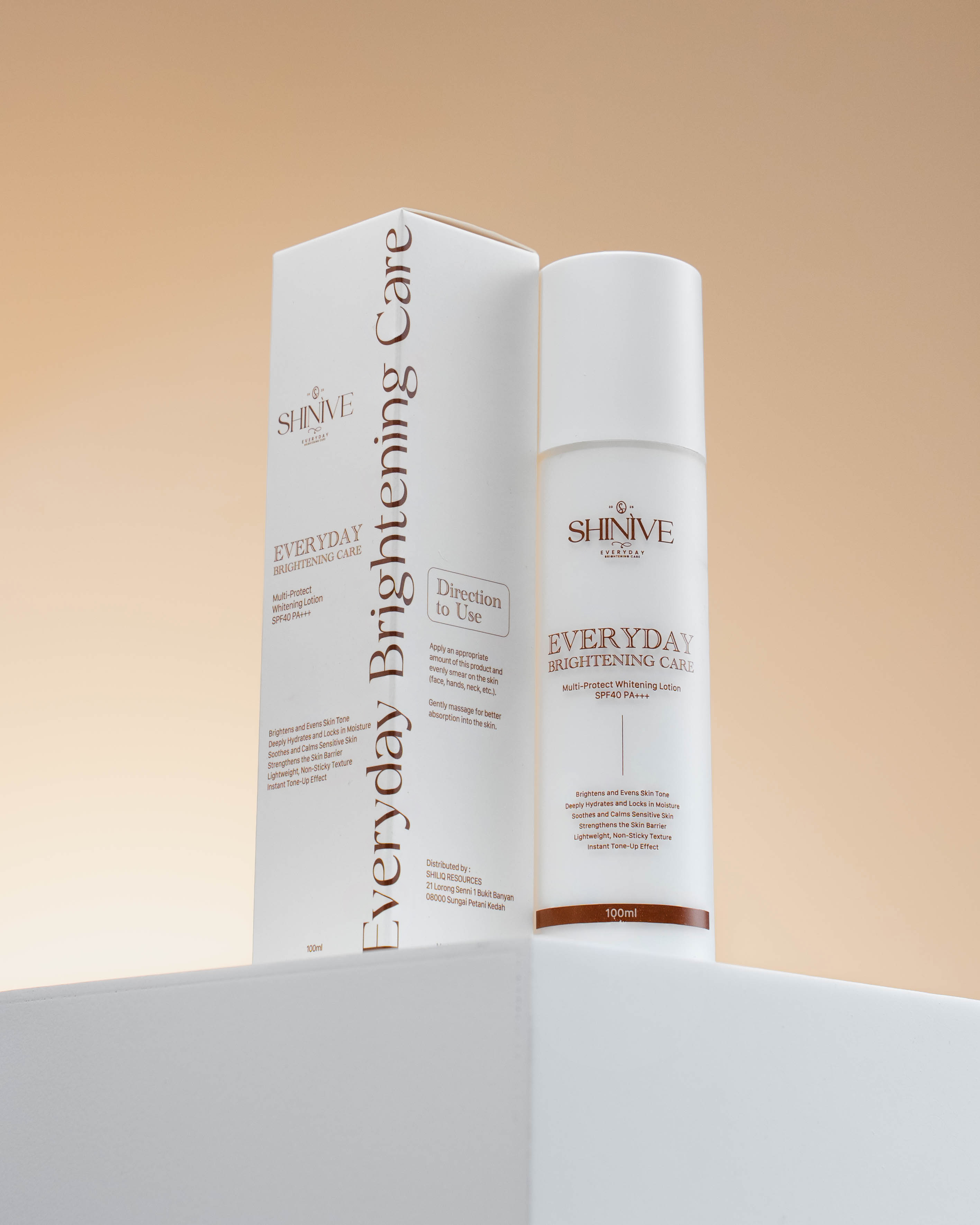 SHINÌVE MULTI-PROTECT WHITENING LOTION SPF40 PA+++