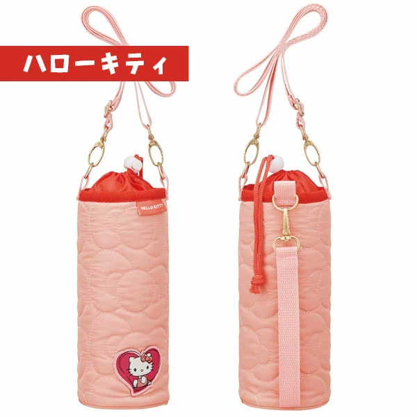 🆕【⭐訂購⭐】 🇯🇵日本直送 🌀#Skater #Sanrio 絎縫保溫水樽袋 🌀[PLED-0116][260621]