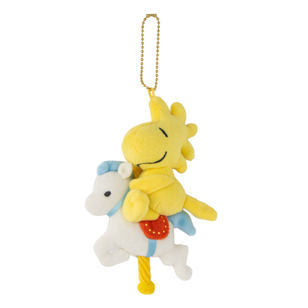 現貨｜Snoopy Woodstock 旋轉木馬 遊園地系列 日版 毛公仔 吊飾 掛件 (227454)