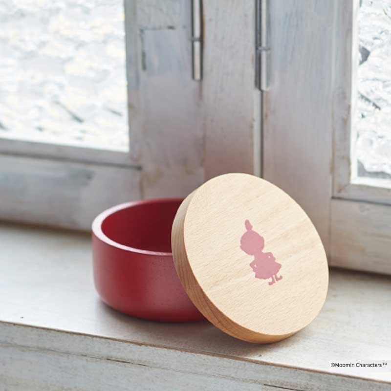 📦訂購 日本代購 姆明 MOOMIN Little My 阿美 木質飾物盒 收納盒