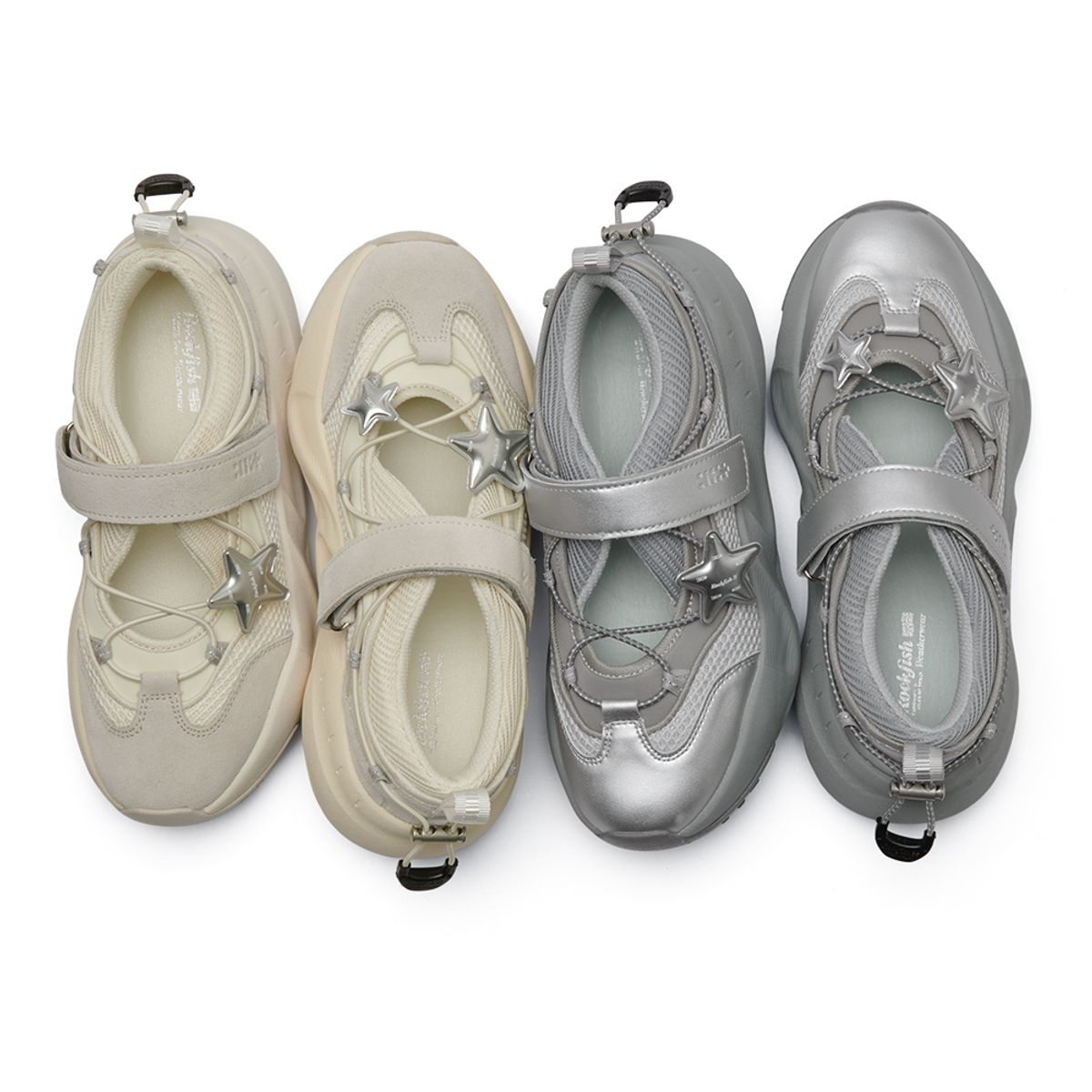 [Rockfish Weatherwear x ILLIT] BRYN VELCRO SNEAKERS V2 (2色)