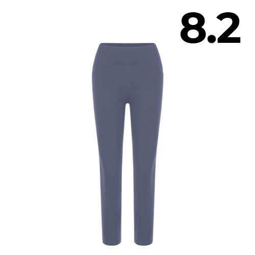 團購_Jun Ji-Hyun Set - Round Neck Crop Top & Leggings by Andar