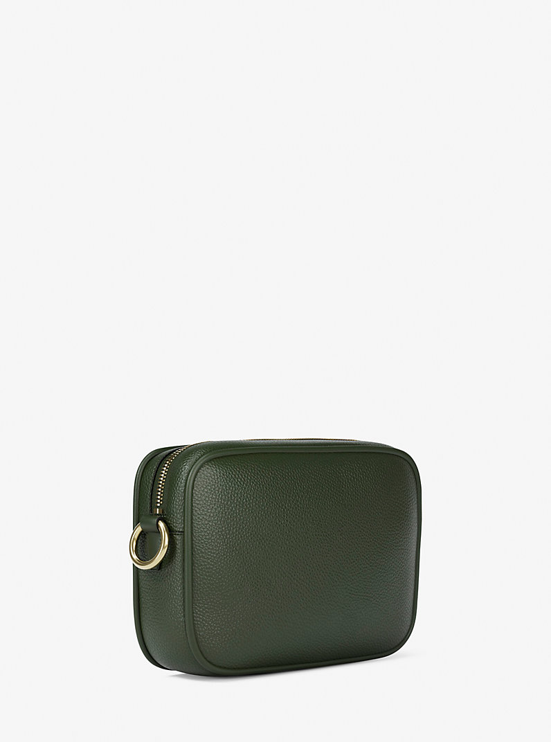 MICHAEL KORS Jet Set Leather Camera Crossbody Bag