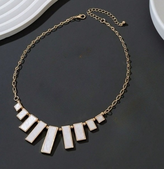 Modern Cascade Necklace