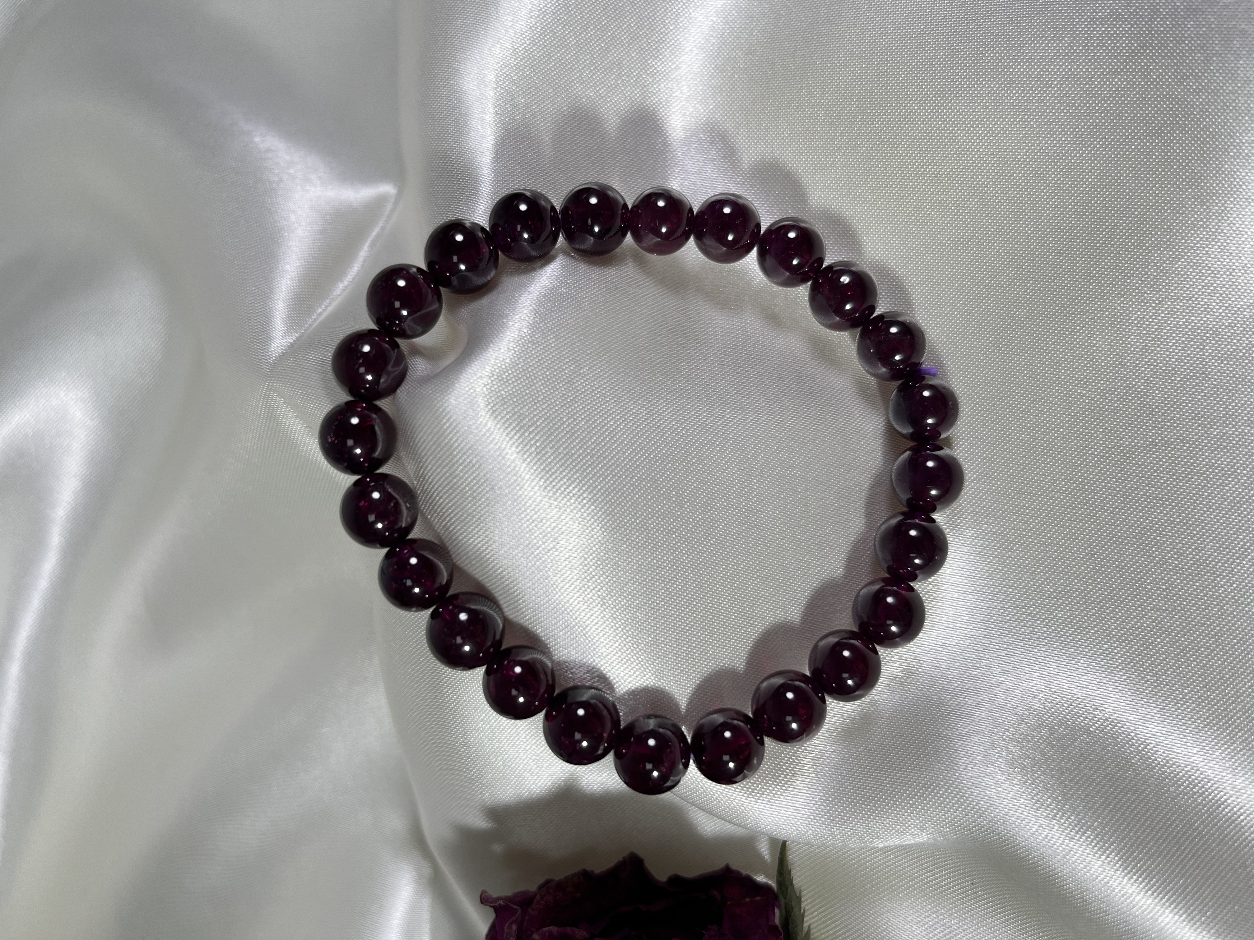 巴西紫牙烏石榴石 7mm+