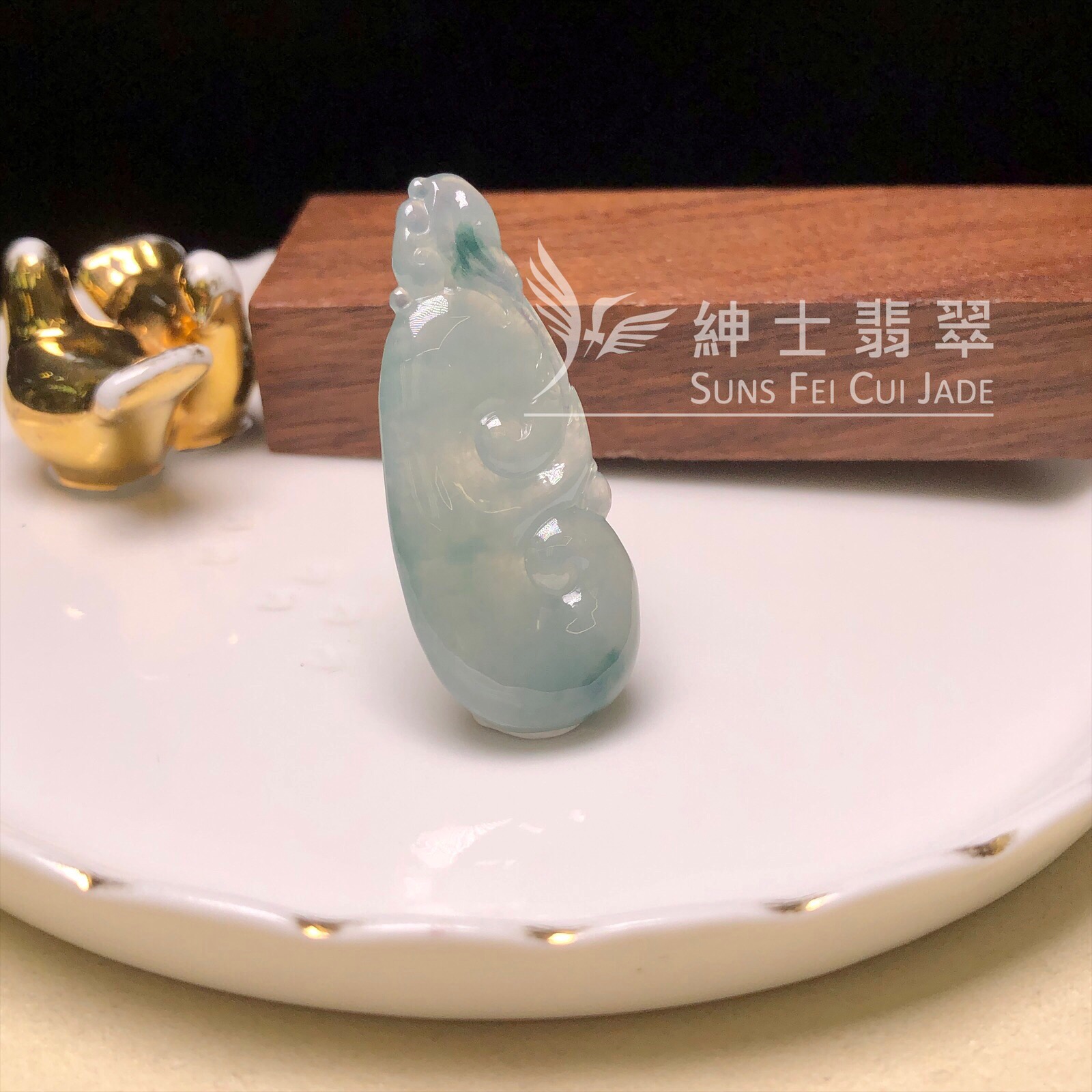 YK00407 飄藍花如意