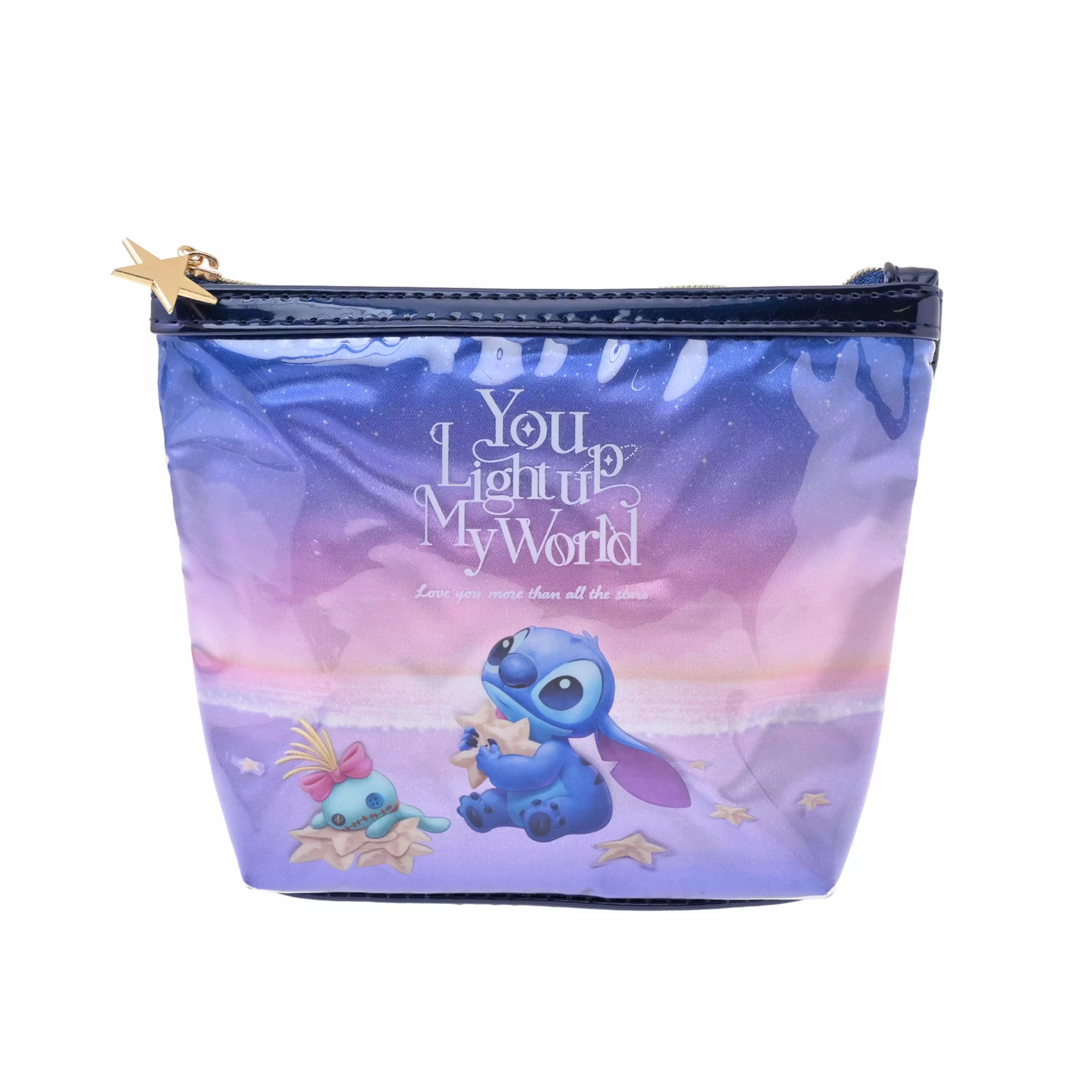 🌸 【預訂】Stitch & Scrump Pouch - Disney Stitch Day Collection