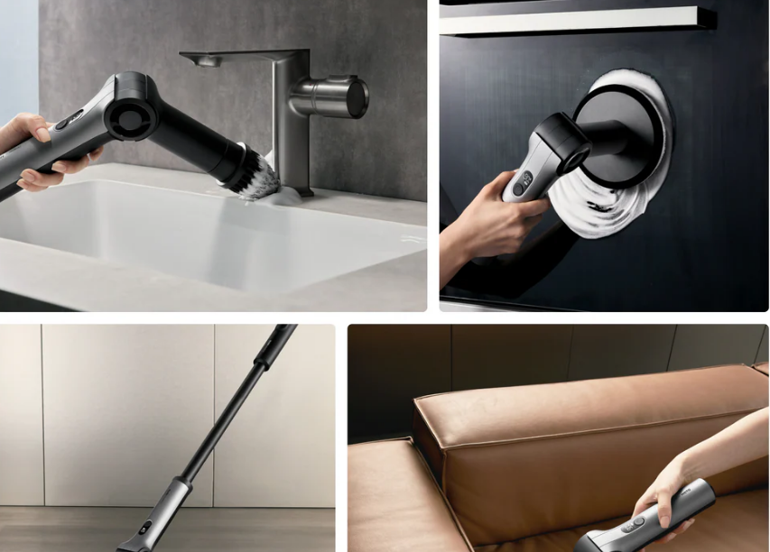 HOTO Flexi™ 無線旋轉清潔刷 (預購產品)