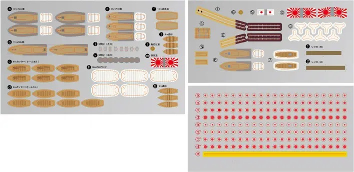 1/700 Japanese battleship Haruna 1944/Operation Shoichi-Go Special Edition (with Genuine Photo-Etched Parts)