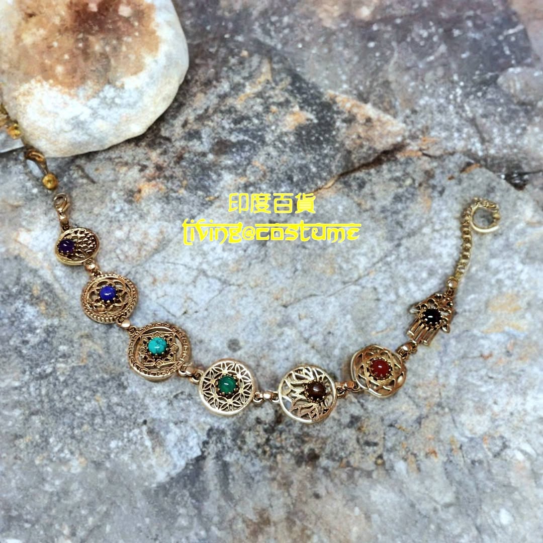 印度七輪晶石手鏈