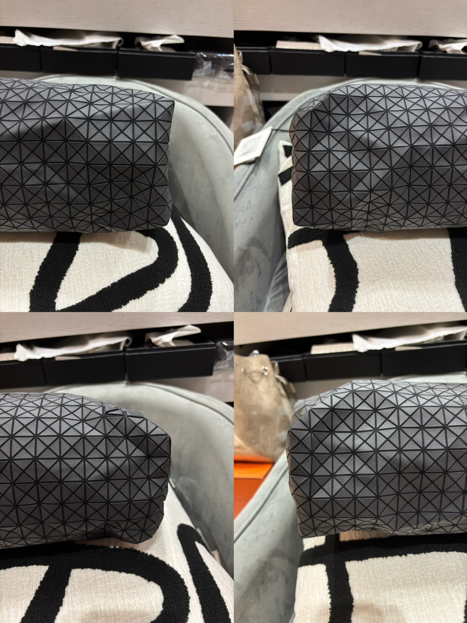 Issey Miyake Bao Bao Curo Curve Shoulder Bag 霧黑 100%Authentic, 99%New ✅ certificate ✅Dust bag