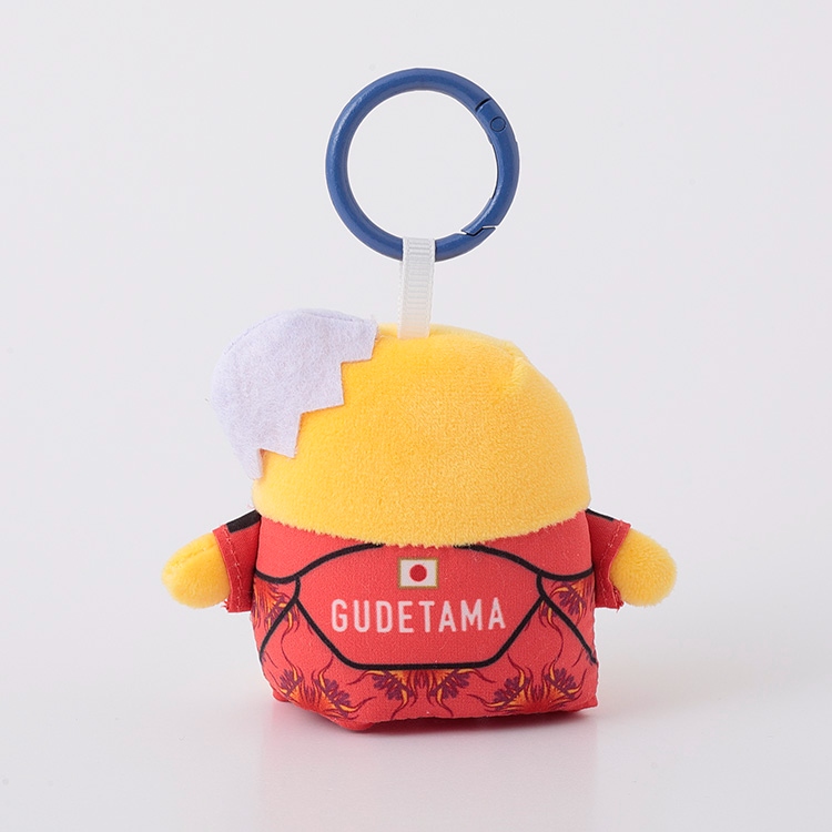 🌸 【預訂】Gudetama 公仔掛飾(Mini) - Sanrio x Japan National Football Team Ver. 2026