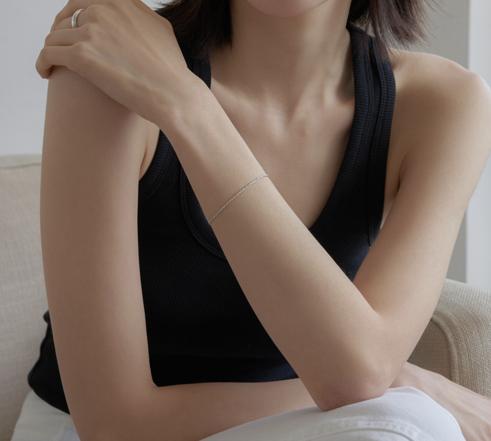 AUBE DE MOI | Twisted Chain Bracelet
