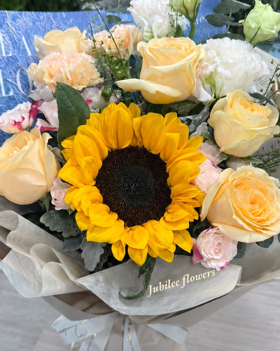 🌻向日葵 · 玫瑰混搭花束 