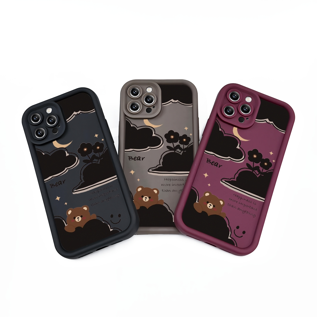 TPU DESIGN CASE PHONE FOR SAMSUNG - DESIGN BEAR F