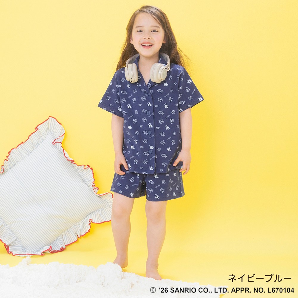 🆕【⭐訂購⭐】🌀 🇯🇵 日本直送 #Sanrio 全身印花 開胸 家居服套裝［2款選］🌀 [ELDA-0059][260421]