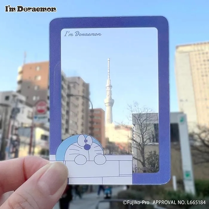 [訂購] 多啦A夢小卡 透明卡 Doremom (款式隨機)