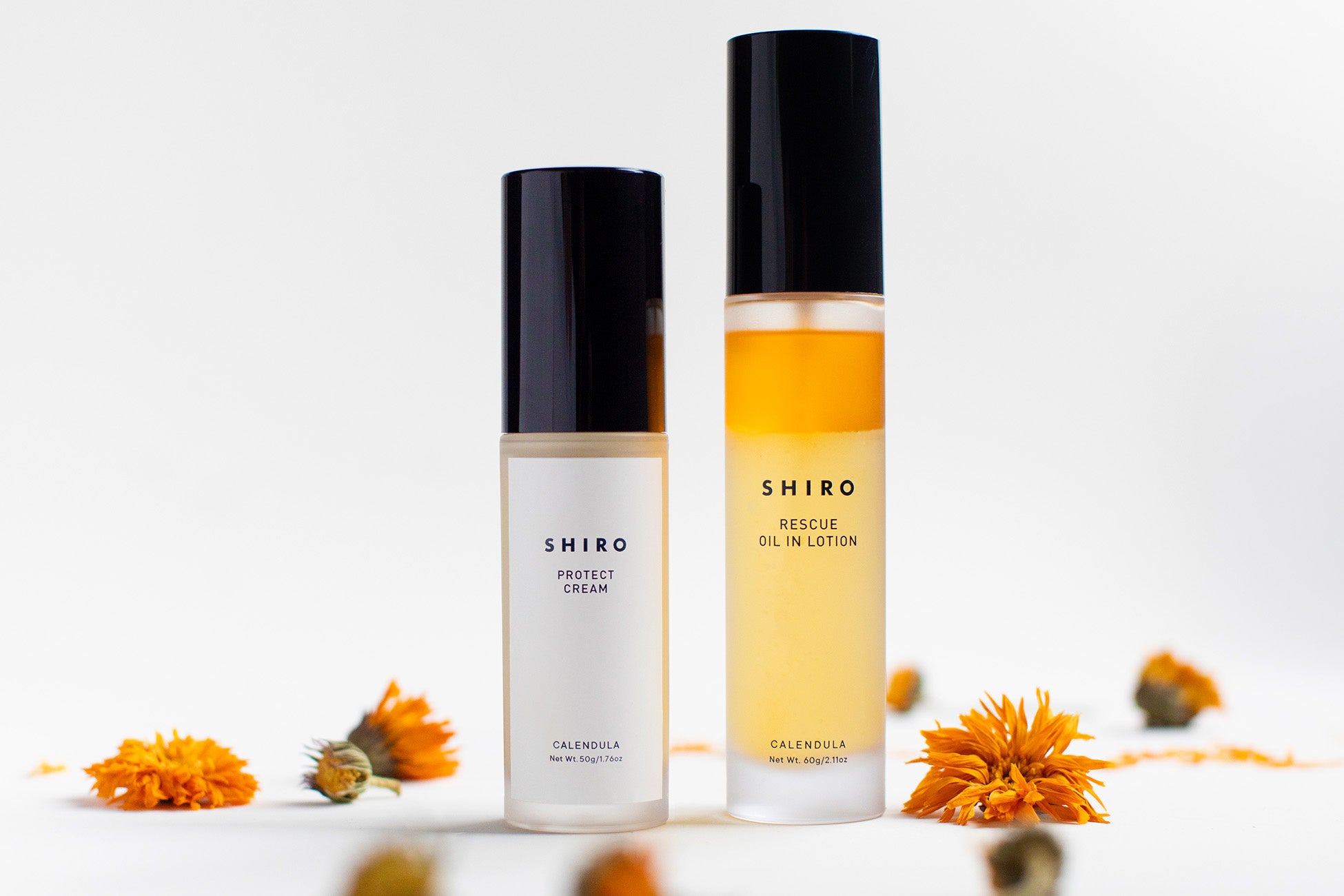 【限量發售】【✨️日本🇯🇵 SHIRO Calendula Rescue Oil in Lotion 金盞花雙層修護精華✨️】60ml   