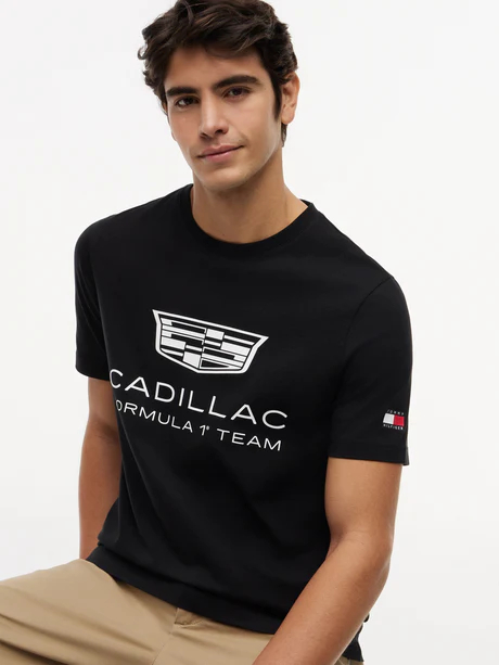 TH x Cadillac F1 Team 凱迪拉克車隊 Big Logo Tee MN0MN00100BDS