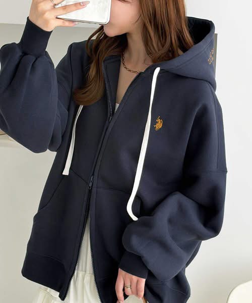 日本直送 限時特價優惠中  日本 US POLO ASSN × GeeRA 別注雙拉鏈連帽外套 🐴