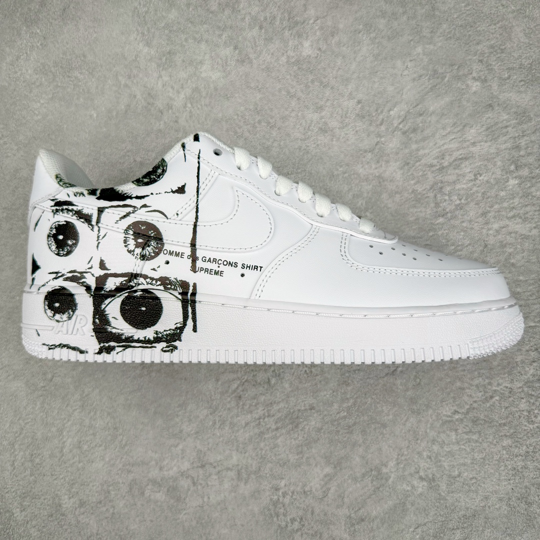 Supreme x Comme des Garçons SHIRT x Nike Air Force 1 Low 923044-100