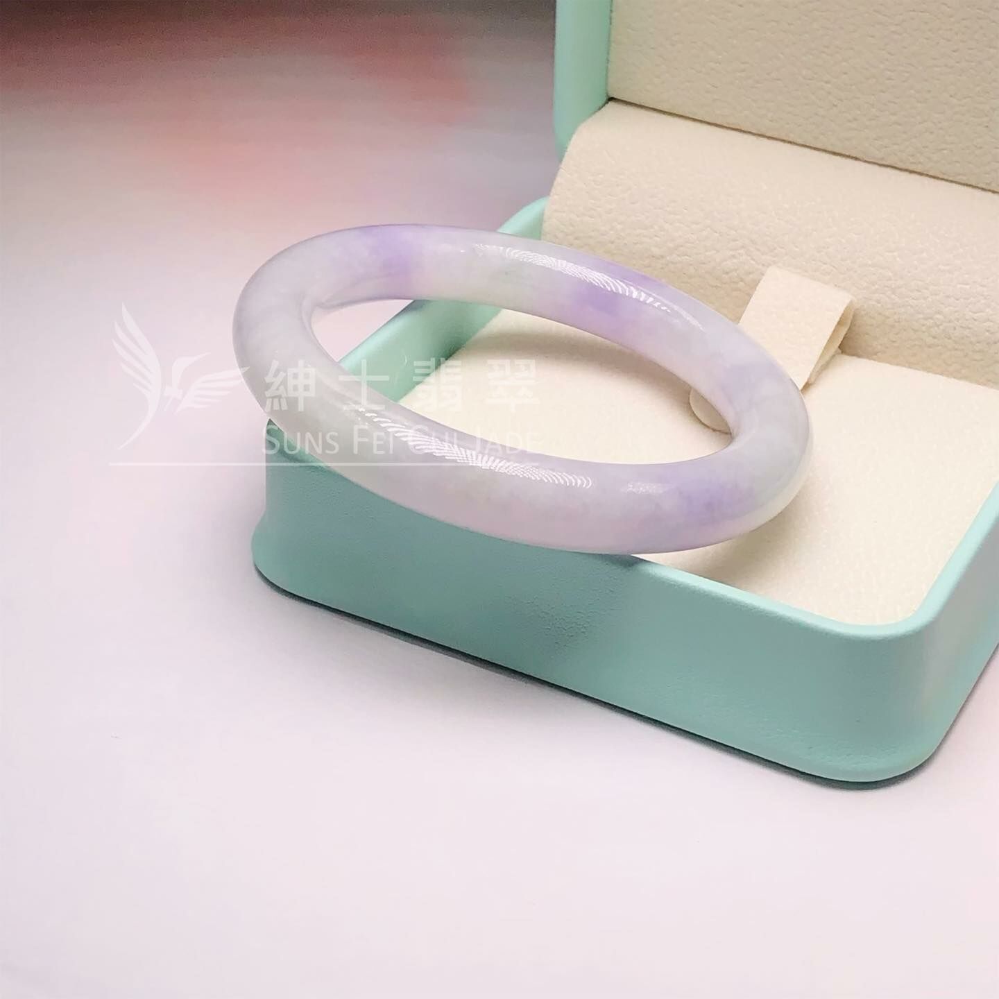 會卡蠟皮紫羅蘭圓鐲55.5mm