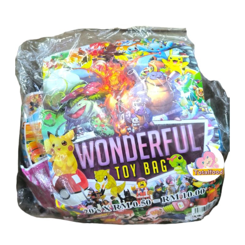 20pcs KHY Wonderful Toy Bag Random Mainan Toys
