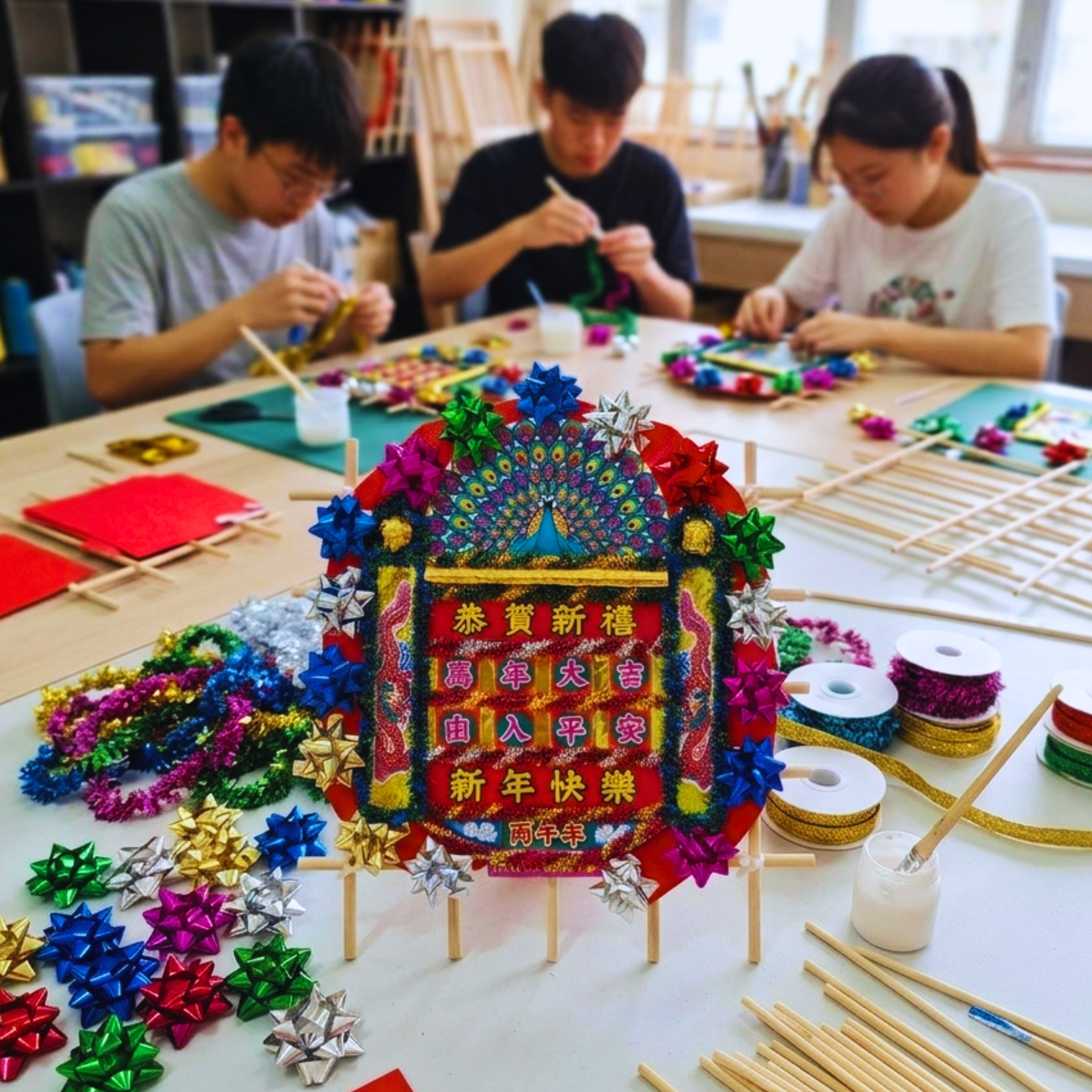 香港非遺・盛典花牌 DIY 手作材料包（豪華版）｜ 可提供外展教學｜歡迎訂購客製化