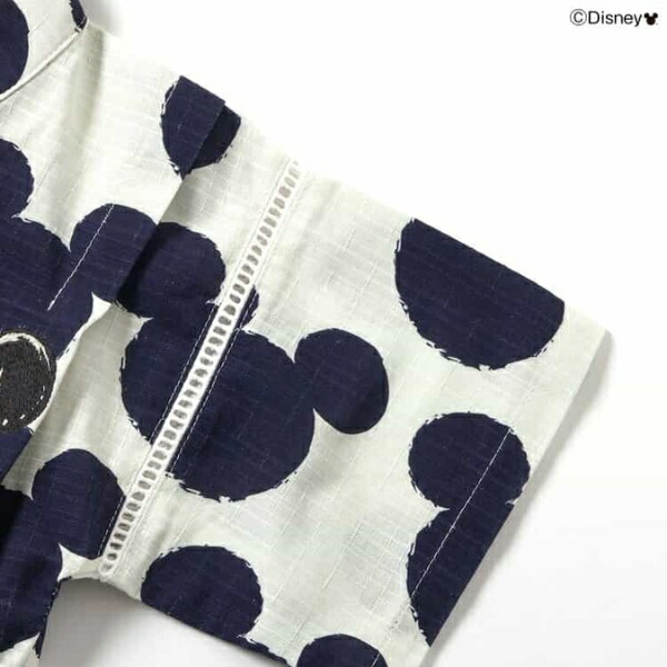 【⭐訂購⭐】🇯🇵日本直送🌀#Disney #Mickey 刺繡圖案甚平套裝［2款選］🌀 [PLCA-0041] [260402]