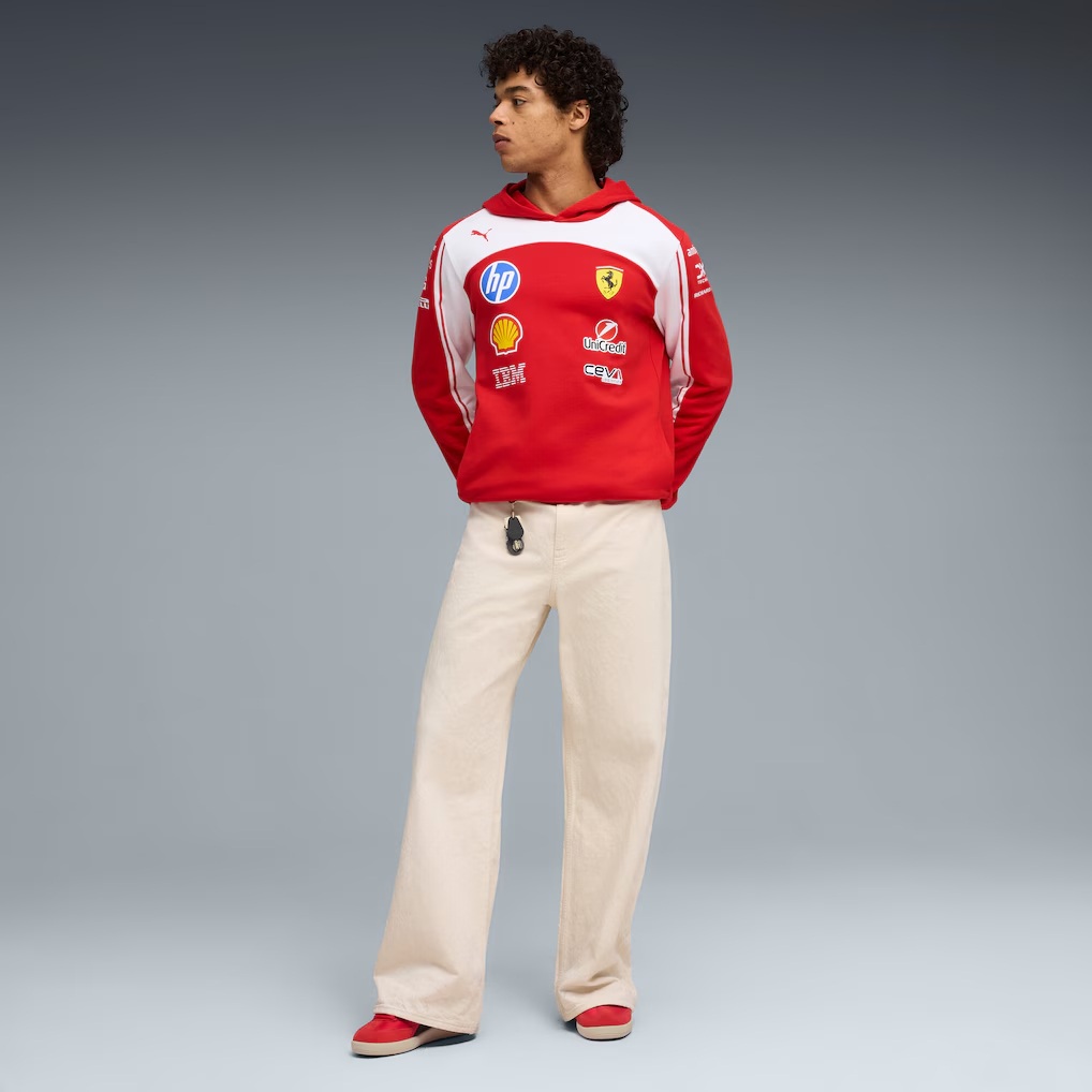 🏎️ 賽道應援首選！F1 Scuderia Ferrari 法拉利車隊 2026 官方Team Hoodie 車隊連帽衛衣 701238719