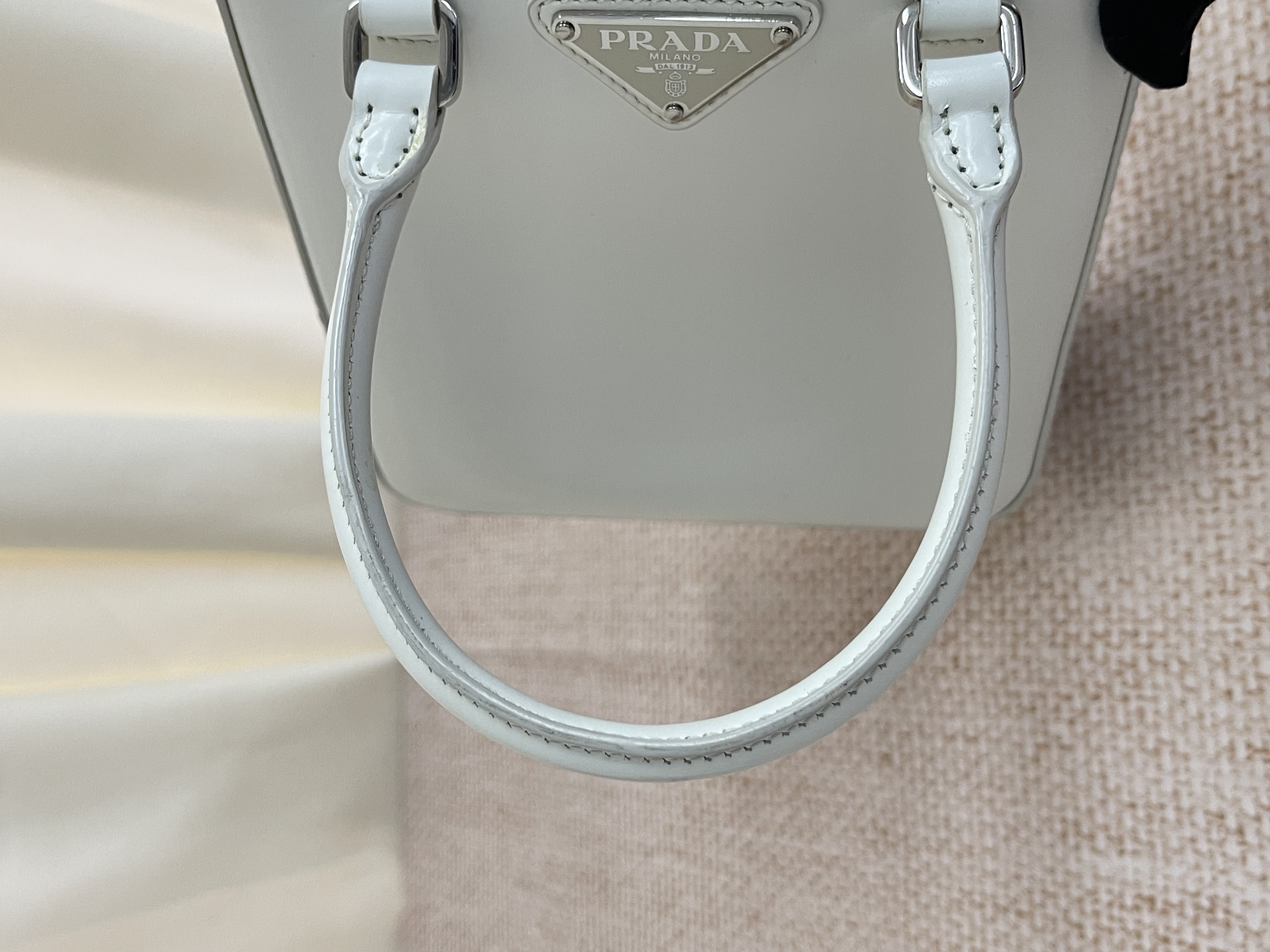 Pre-owned Prada Spazzolato Leather Mini Tote/ Product Code: 26042407