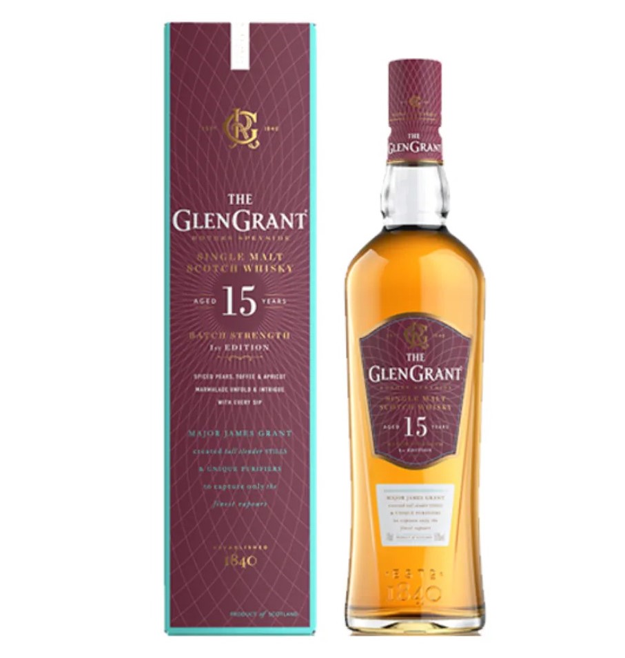 格蘭冠 15 年單一麥芽蘇格蘭威士忌 The Glen Grant 15 Year Old Single Malt Scotch Whisky 50% 700ml